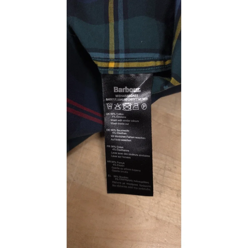 Barbour highland check